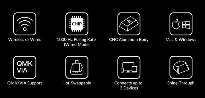 Actual product image Keychron Q2 Pro (CH, Wireless)