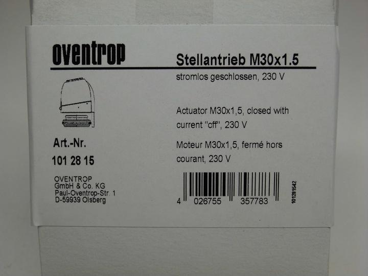 Actual product image Oventrop Stellantrieb 1012815