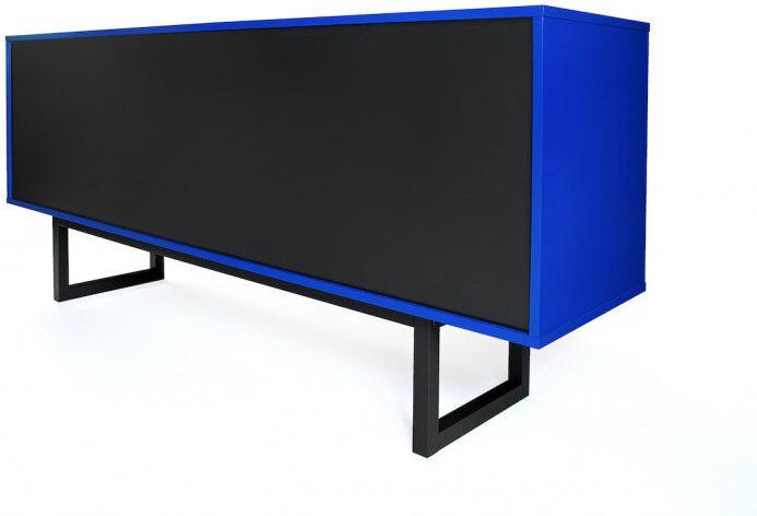 Produktbild Mr.Wood Sideboard Camden Herringbone Blue 175 x 75 cm (175 x 45 x 75 cm)