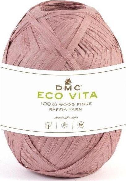 DMC Cable fabric yarn Eco Vita Raffia 50 g, pink, pack size (100 m)