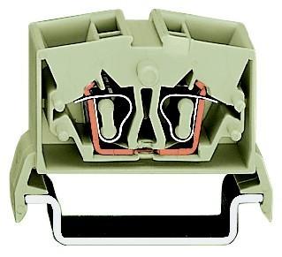 Image du produit Wago Borne de passage 10 mm Ressort de traction Affectation : L Gris 264-225 100 pcs (264-225)
