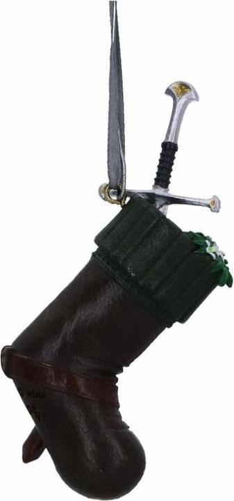 Actual product image Nemesis Now Le Seigneur des Anneaux décoration sapin Aragorn 8 cm
