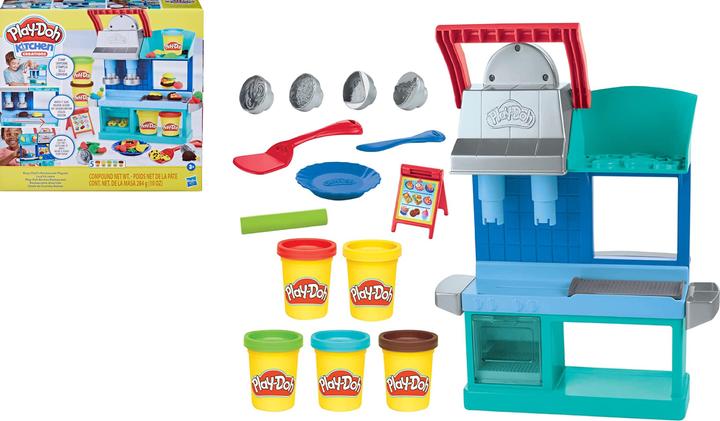 Productafbeelding Play-Doh Keukencreaties kleurrijke restaurantkeuken speelset