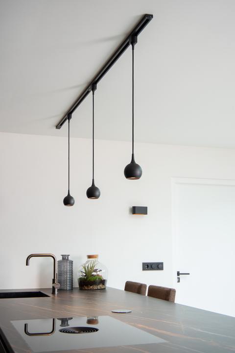 Immagine prodotto Lucide Pendente TRACK FAVORI - Sistema di binari - 1xGU10 - Nero 09956/01/30 (GU10)