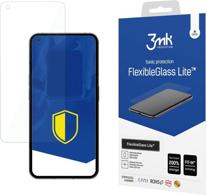 Produktbild 3MK FlexibleGlass Lite Display Folie (1 Stück, Nothing Phone (1))