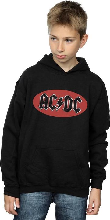 Immagine prodotto AC/DC Red Circle Logo Felpa con Cappuccio Ragazzi (128)