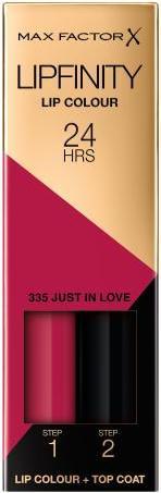 Actual product image Max Factor Lipfinity 24HRS (335 Just In Love)