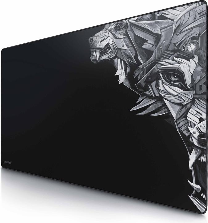 Produktbild Titanwolf Gaming Mauspad, XXXL Speed Mausmatte 1200 x 600 mm, Geschwindigkeit & Präzision, Delta