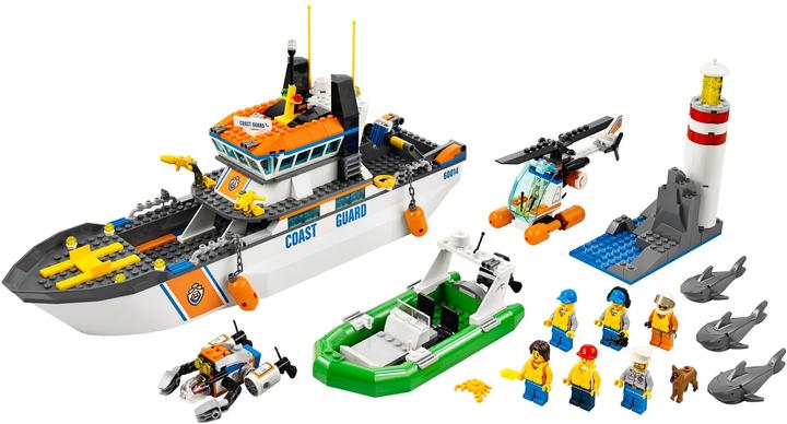 Produktbild LEGO Einsatz für die Küstenwache (60014, LEGO City)