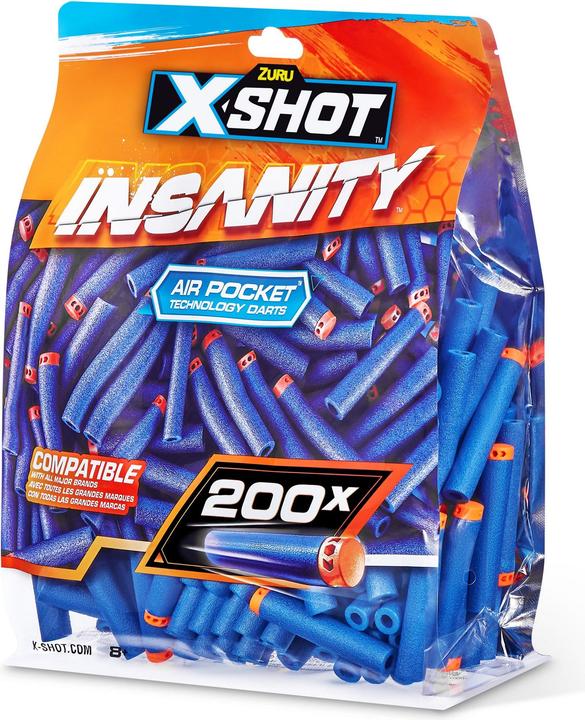 Produktbild Xshot - Insanity 200 Darts Nachfüllpackung