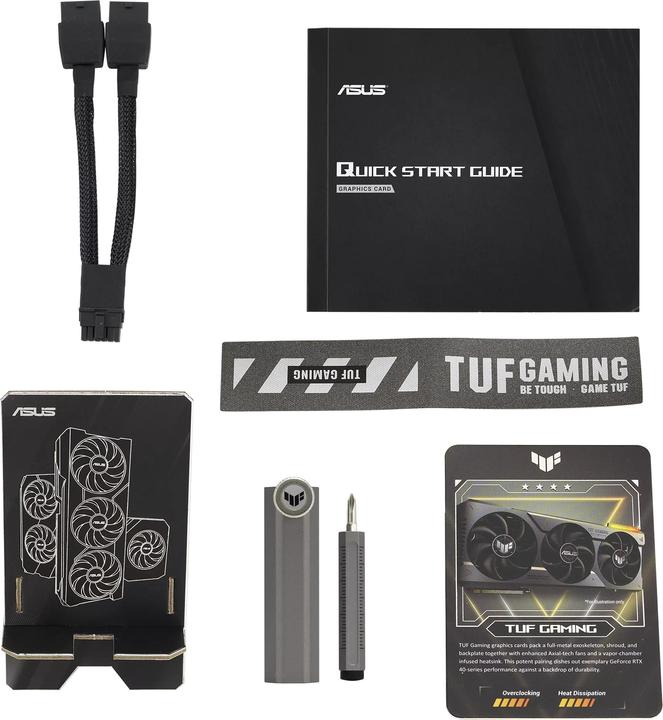 Actual product image ASUS TUF GeForce RTX 4070 Ti OC Edition (12 GB)