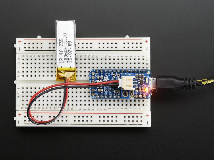 Immagine prodotto Adafruit Pro Trinket LiIon/LiPoly Zaino Add-On (Vari)
