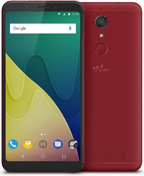 Actual product image Wiko View XL (32 GB, Cherry Red, 5.99", Dual SIM + SD, 13 Mpx, 4G)