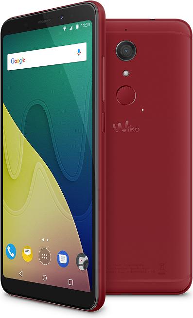 Actual product image Wiko View XL (32 GB, Cherry Red, 5.99", Dual SIM + SD, 13 Mpx, 4G)