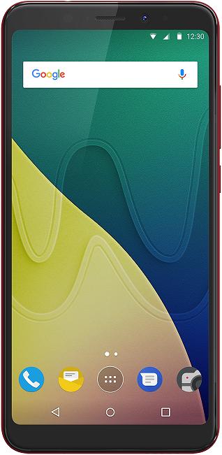 Actual product image Wiko View XL (32 GB, Cherry Red, 5.99", Dual SIM + SD, 13 Mpx, 4G)