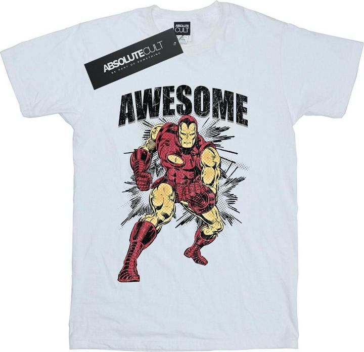Awesome Iron Man TShirt Jungen