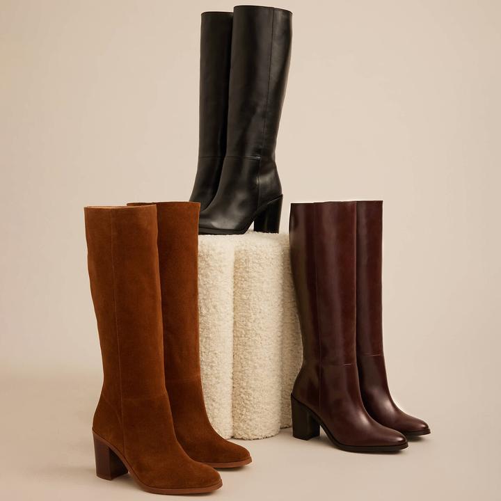 Image du produit La Redoute Collections Bottes à talon large (41)