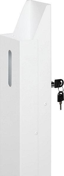 Image du produit VAR Colonne de désinfection, pour l'intérieur, sans distributeur à pompe, blanc.