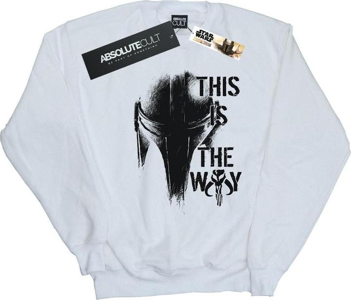 Actual product image Star Wars Mens The Mandalorian The Way Sweatshirt (4XL)