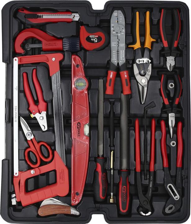 Productafbeelding KS Tools 1/4 +1/2 Werkzeug-Satz 135-tlg. (127 onderdelen)
