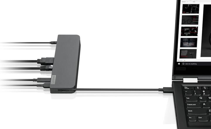 Immagine prodotto Lenovo Mini Dock (Porta di attracco (proprietaria), 7 Porti)