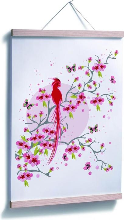 Image du produit Trenddeko Oiseau de paradis (70 x 100 cm)