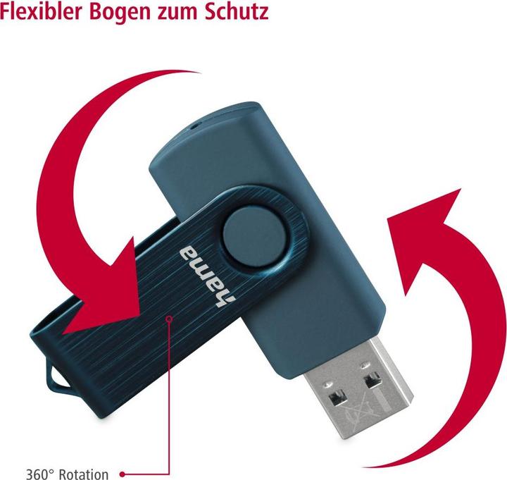 Produktbild Hama Rotate (64 GB, USB-A)