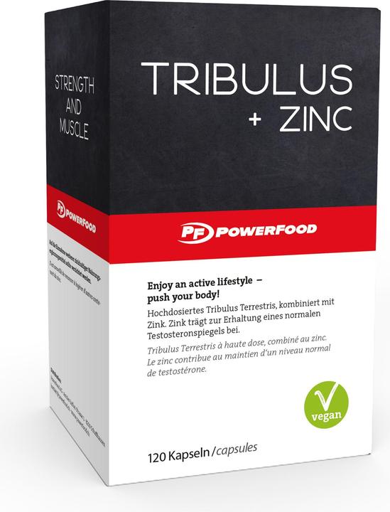 PowerFood One Tribulus + Zinc (120 Piece, Capsules, 50 g)