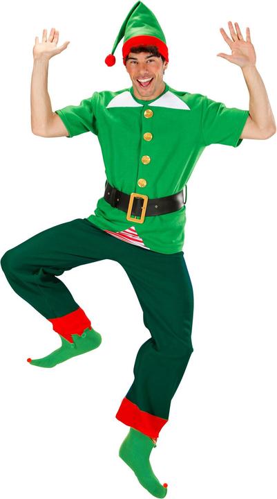 Produktbild Widmann ELF WEIHNACHTSMANN HELFER (Hemd,Gürtel, Hut), L (L)