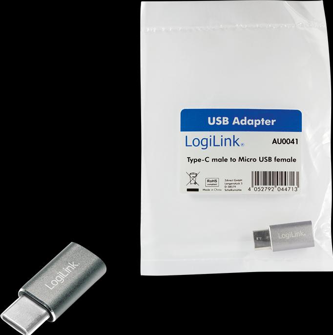 Actual product image LogiLink AU0041 (0.02 m, USB 3.1)