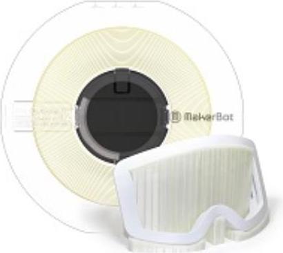 Image du produit Makerbot PVA Précision, aquasolve, 0,75kg (APVP, 1.75 mm, 750 g, Blanc)