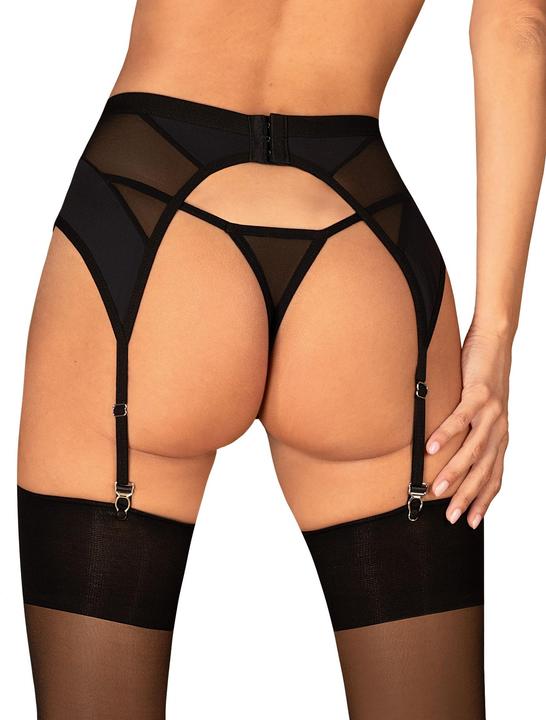 Actual product image Obsessive Chic Amoria Strumpfhalter Schwarz (XS, S)