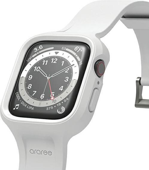 Actual product image Araree etui z paskiem Duple Pro Apple Watch 44/45mm biały/white AR70-01866B