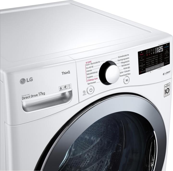 Actual product image LG F11WM17TS2 (17 kg, Left)
