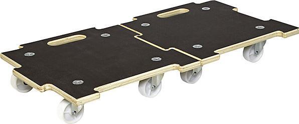 Actual product image Wagner System CONNECT transport dolly with MaxiGRIP, GH 1393, LxW 390 x 390 mm, max. load 200 (200 kg)