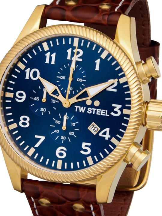 Immagine prodotto TW-Steel VS114 Volante Cronografo 48mm 10ATM (Cronografo, 48 mm)