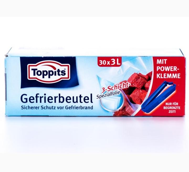 Actual product image Toppits Freezer bag (30 x)