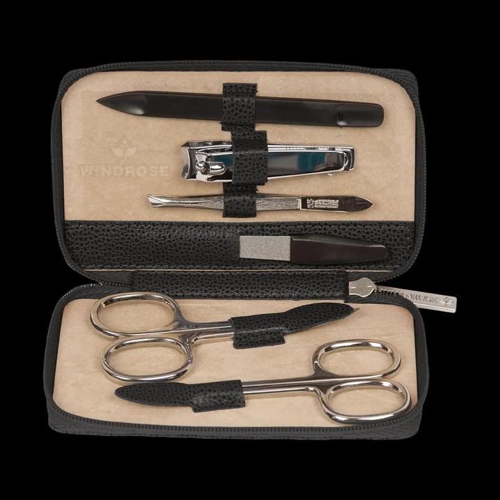 Produktbild Windrose Beluga Manicure-Etui 13 cm Leder