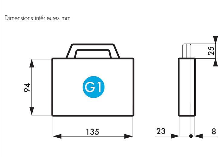 Actual product image Rs Pro G1 Black Case (0.14 l)