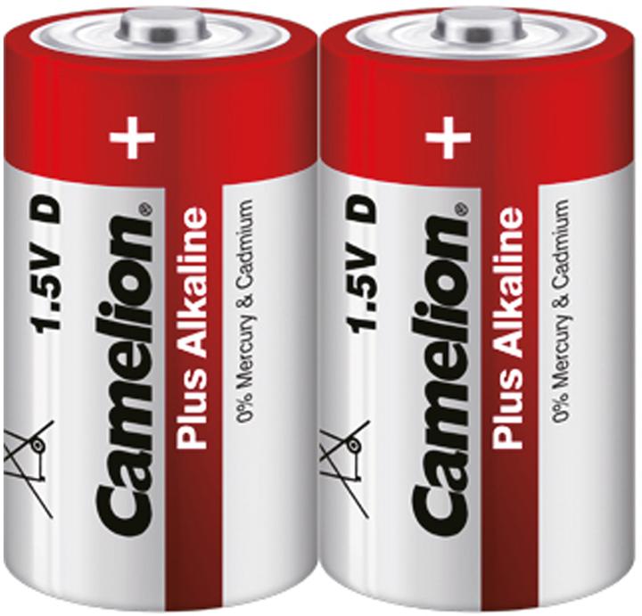 Produktbild Camelion Batterie Plus Alkaline Mono D LR20 (2 St.) (2 Stk., D, 21000 mAh)