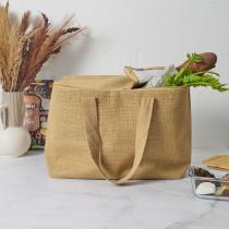 Actual product image Entre Temps fresh jute shopping bag 40x25x30cm