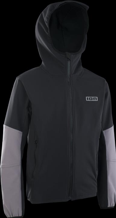 ION Bike Jacket Shelter 2L Softshell youth - black