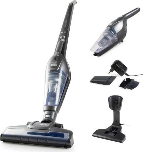 Produktbild Primo PR506SV 2-in-1 Snoerloze Stofzuiger Steelstofzuiger & Kruimeldief 18V Zilver