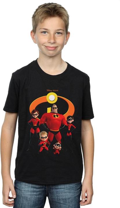 Immagine prodotto Disney Incredibles 2 Group Logo Maglietta Ragazzi (104)