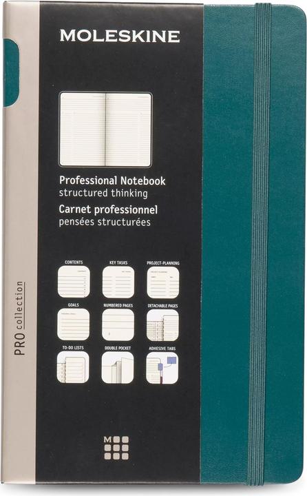 Produktbild Moleskine Notizbuch mit Hard Cover (A5, Liniert, Harter Einband)