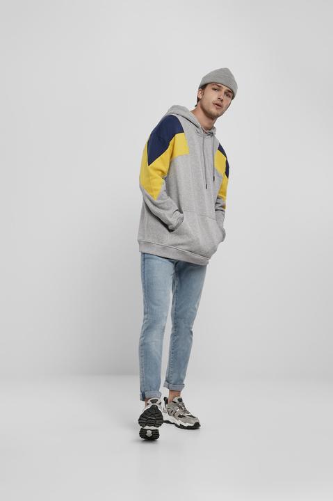 Actual product image Urban Classics Oversize 3-Tone Hoody (XXL)