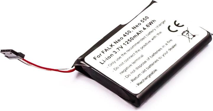 Actual product image AGI Battery compatible with Falk Neo 450 - Battery - 1.250 mAh