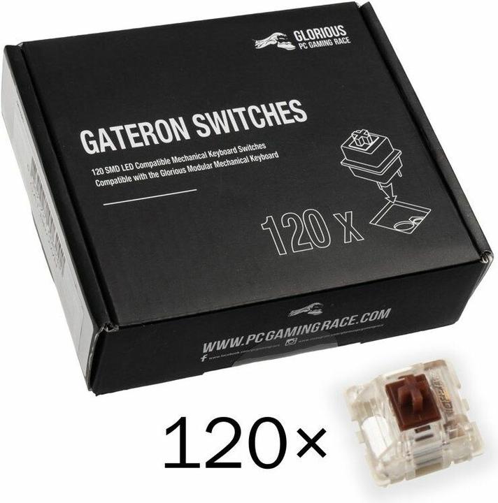Glorious PC Gaming Race Gateron Brown Switches