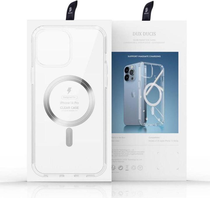 Productafbeelding Dux Ducis Klinisch magnetisch hoesje voor iPhone 14 Pro compatibel met MagSafe transparant (Apple iPhone 14 Pro)