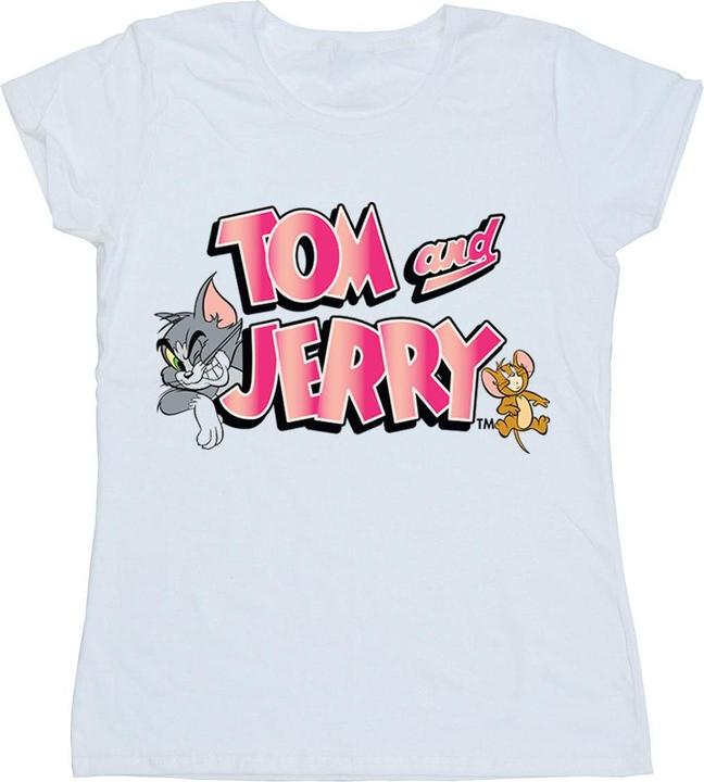 Tom & Jerry Gradient Logo TShirt (XL)